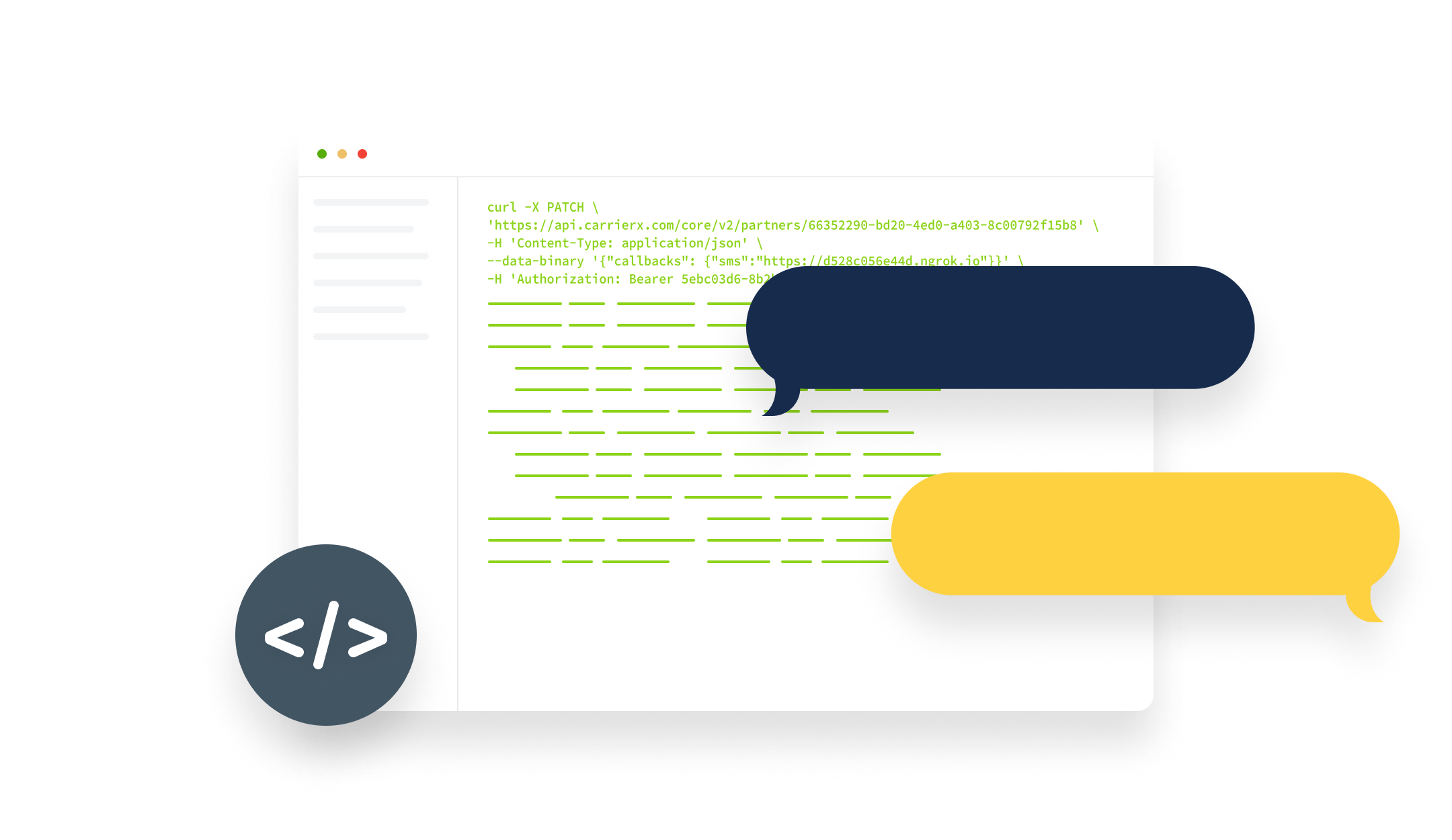 CarrierX messaging