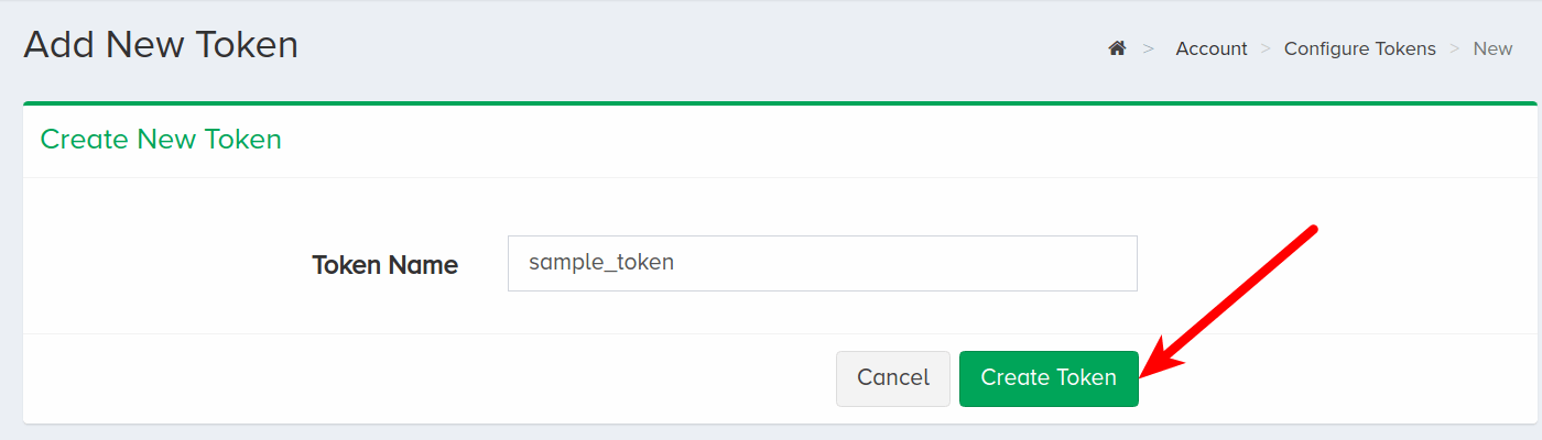 Create Token