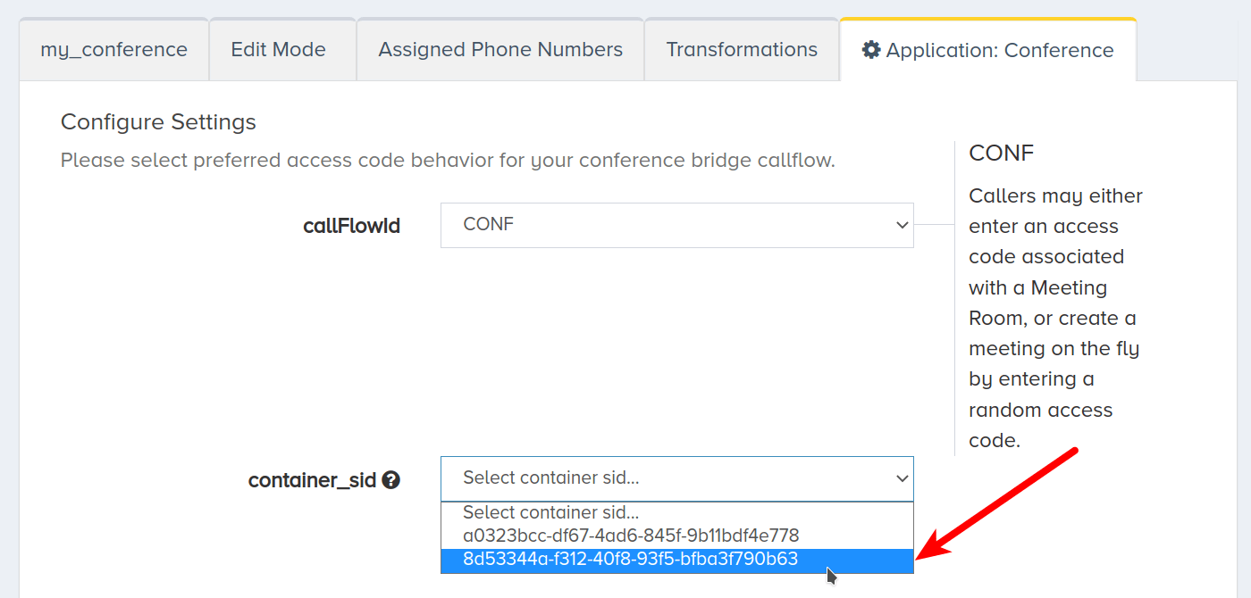 Select Container