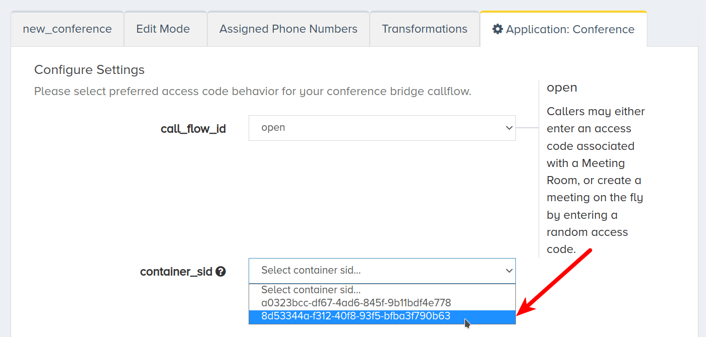 Select Container