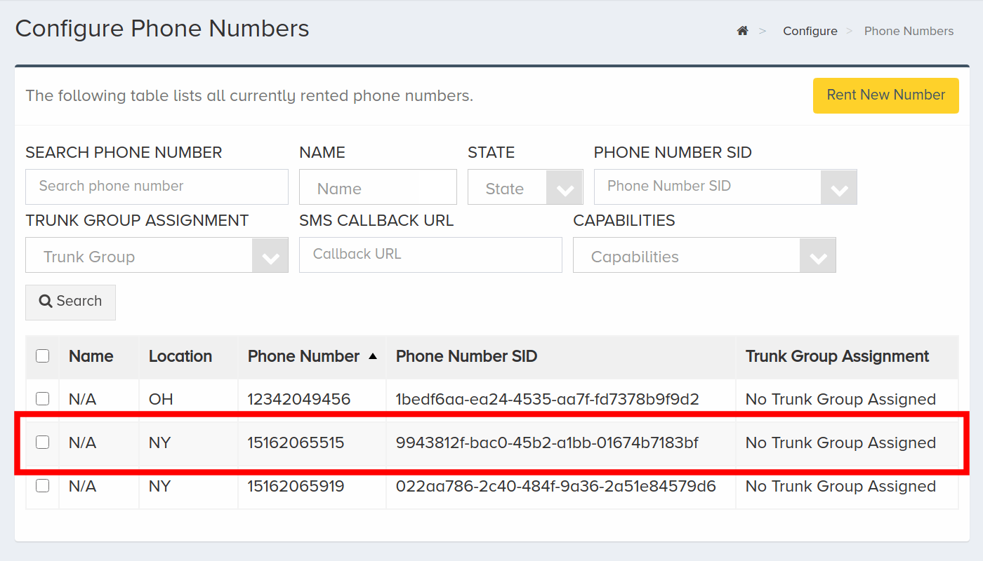 Select Number